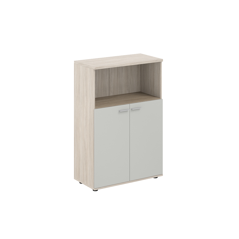Шкаф средний с нишей 800х400х1200, 2-х дв., з.ст HDF SG.843.OL.SH