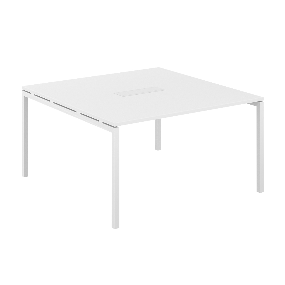 Стол переговорный 1400х1438х750 МК40х40 SG.272.WH.44.WH