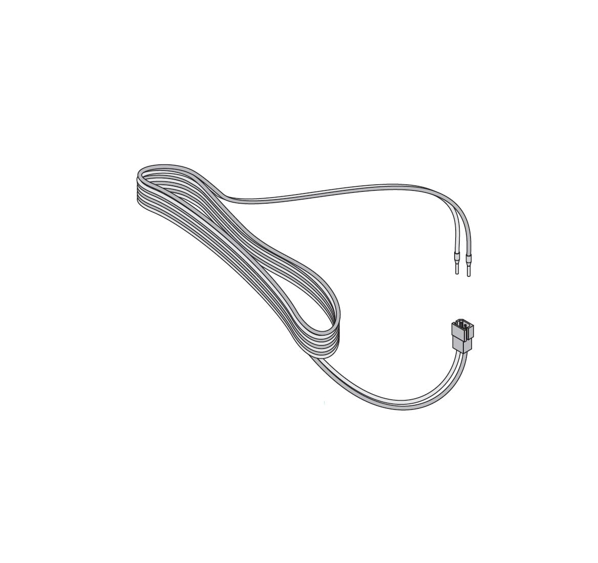 Power lead (1m) кабель соед ЧЕРНЫЙ