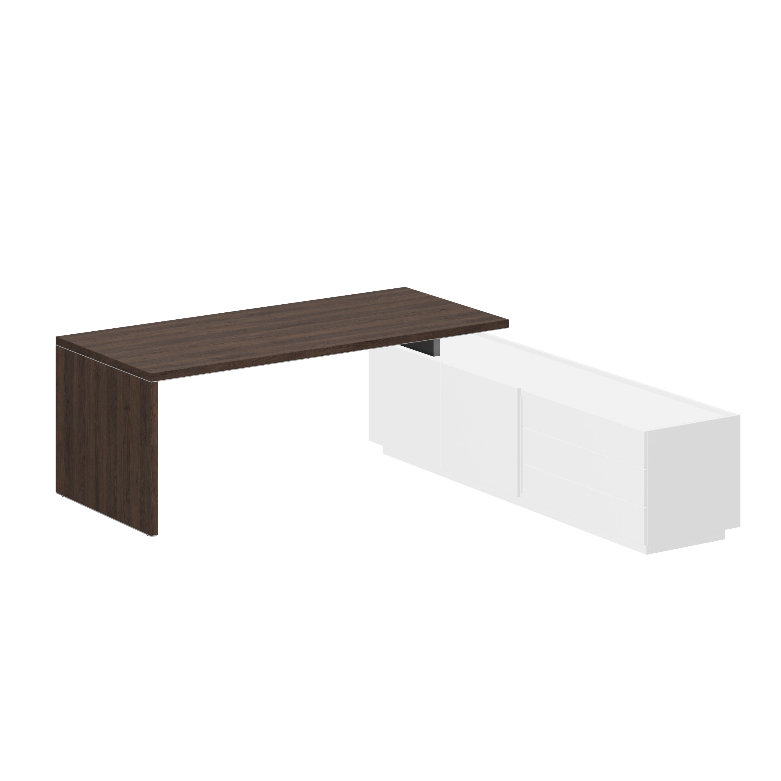 Стол на тумбу опорную 1,2,3  1800х900х750 OL-20-01.DT