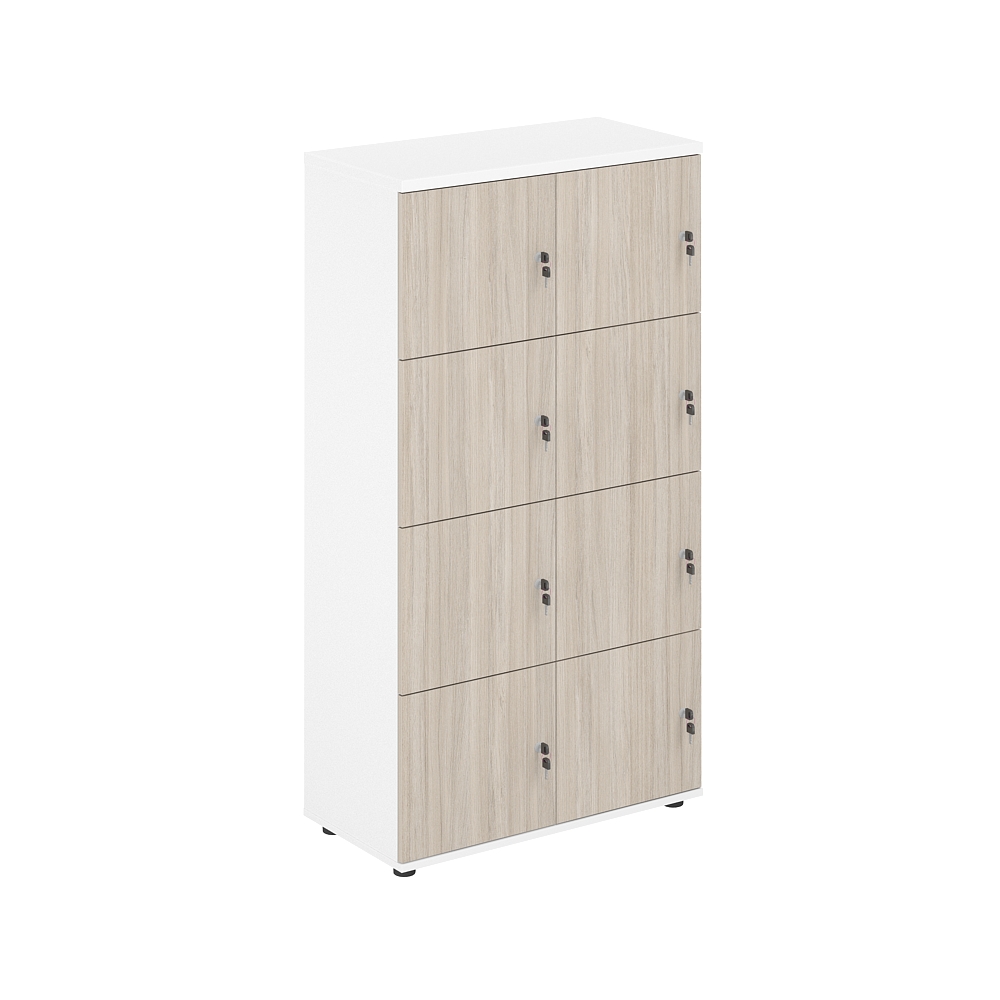 Локер 8 ячеек 800х400х1483 SG.819.WH.OL