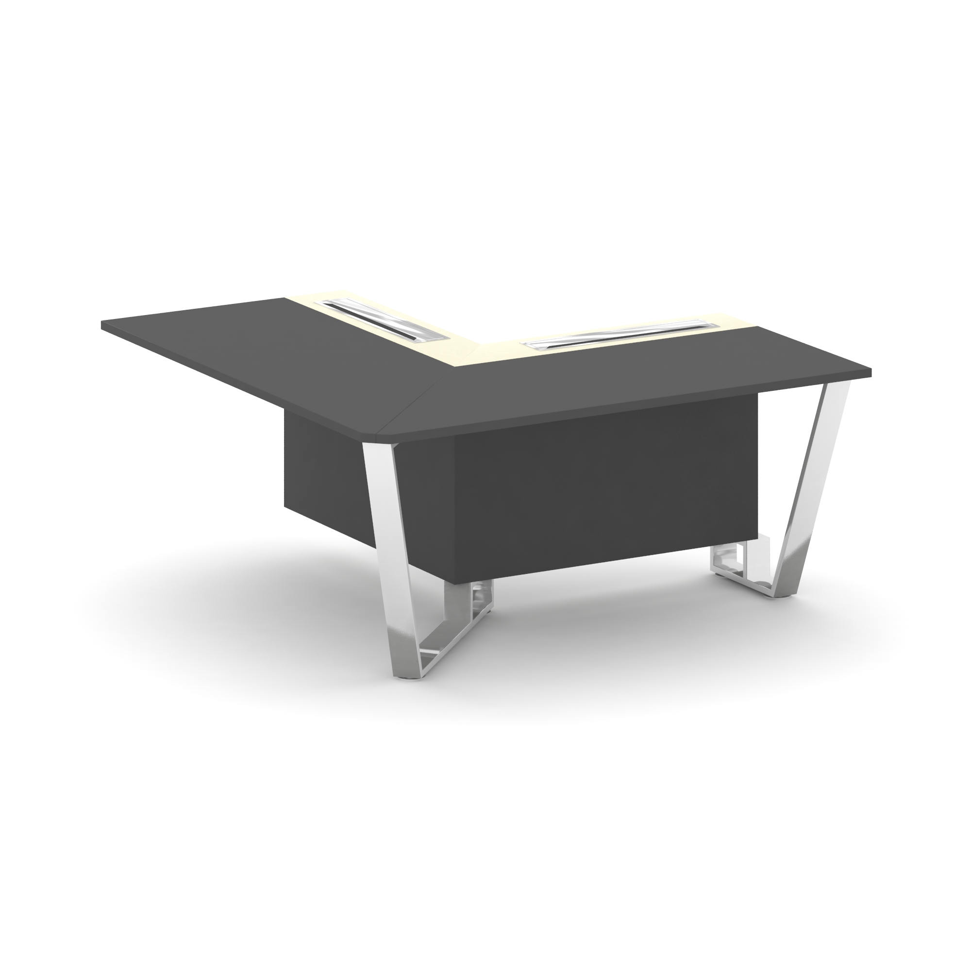 Steel Meet Проходной угловой модуль левый MM-PR.B.SPPOU-16(L)
