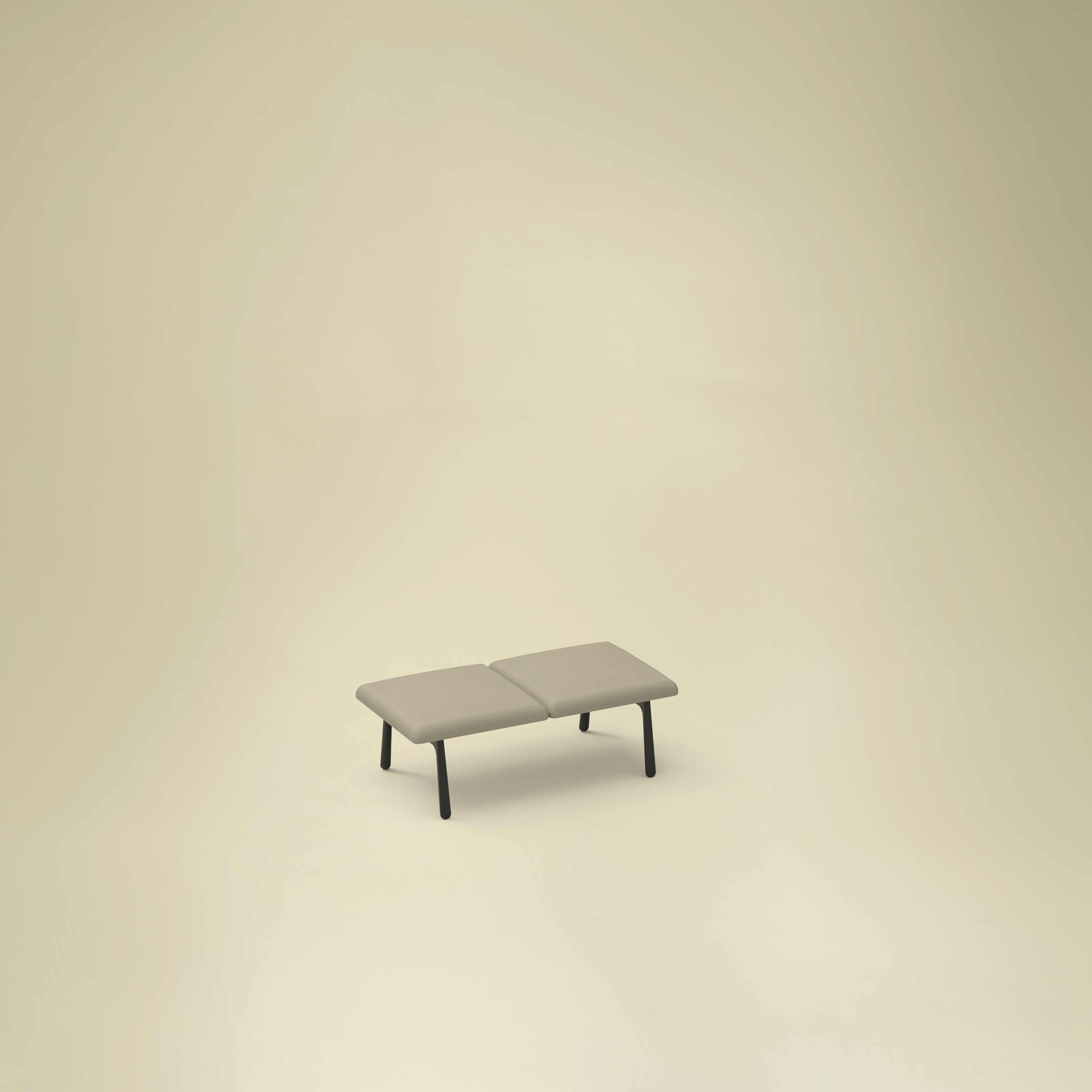 Банкетка Drop 2 units module - bench