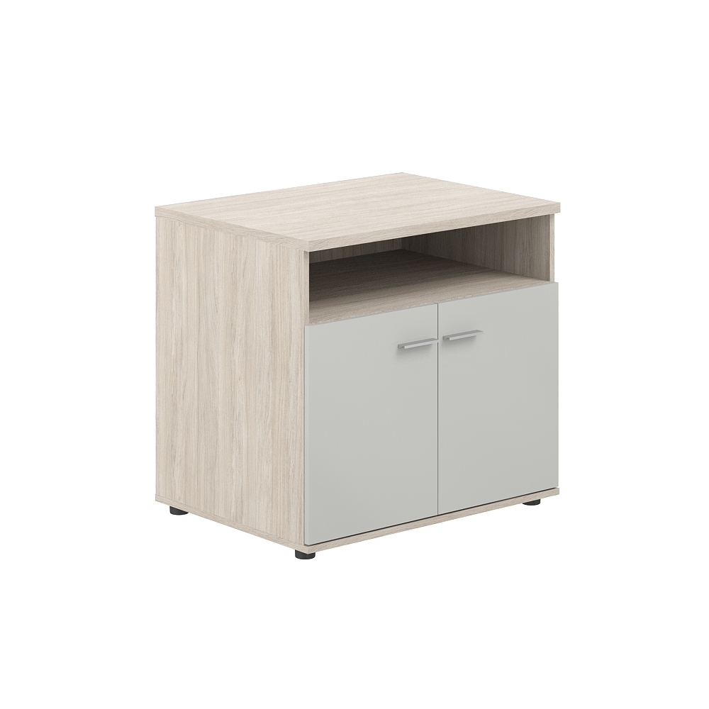 Тумба сервисная 802х600х750 с нишей, 2 фасадами СГ / SG.631.ОЛ / OL.Ш / SH