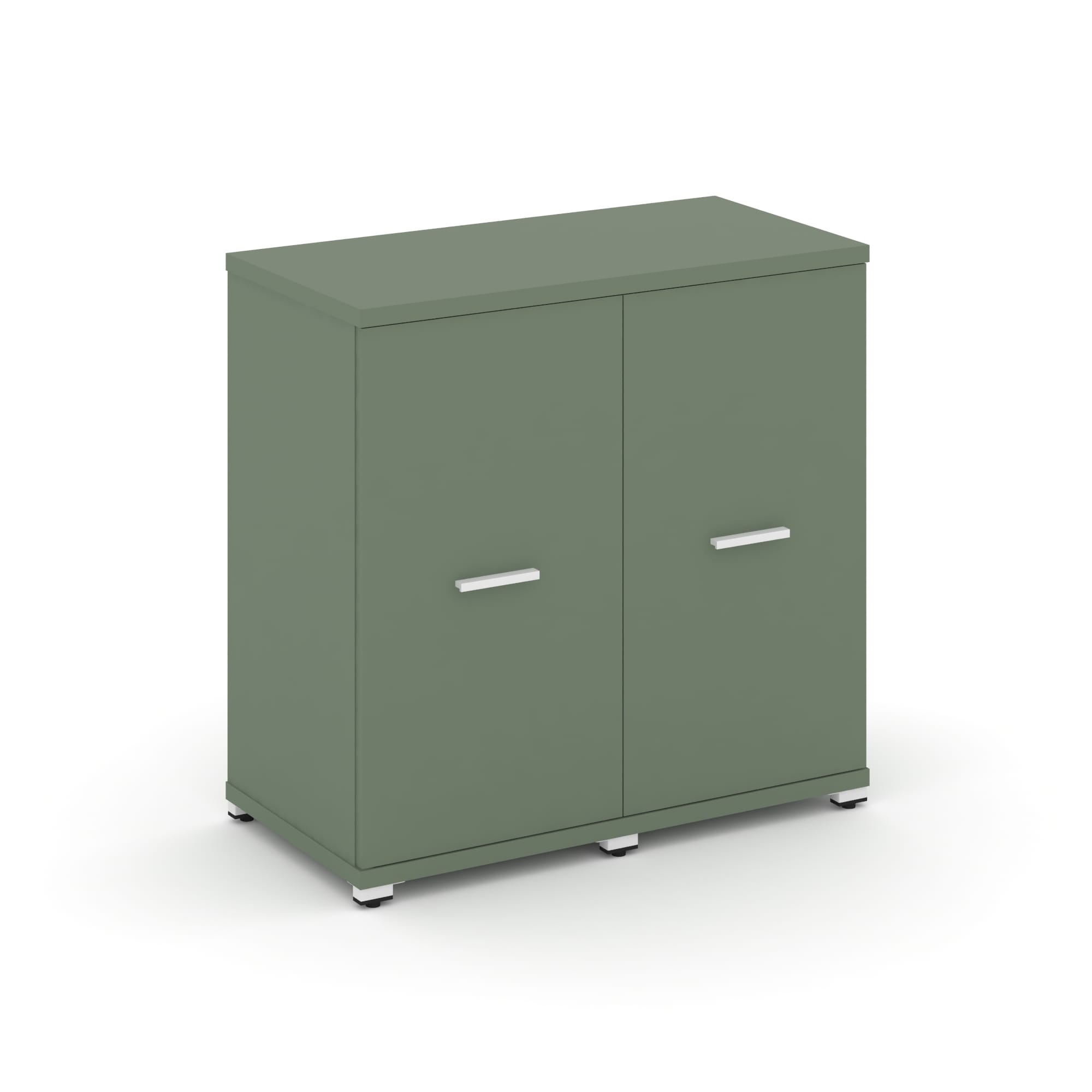 Concept Шкаф 2 узкие секции, 2 ниши CN.STU-223 W Кобо/Металл Белый 836*420*818