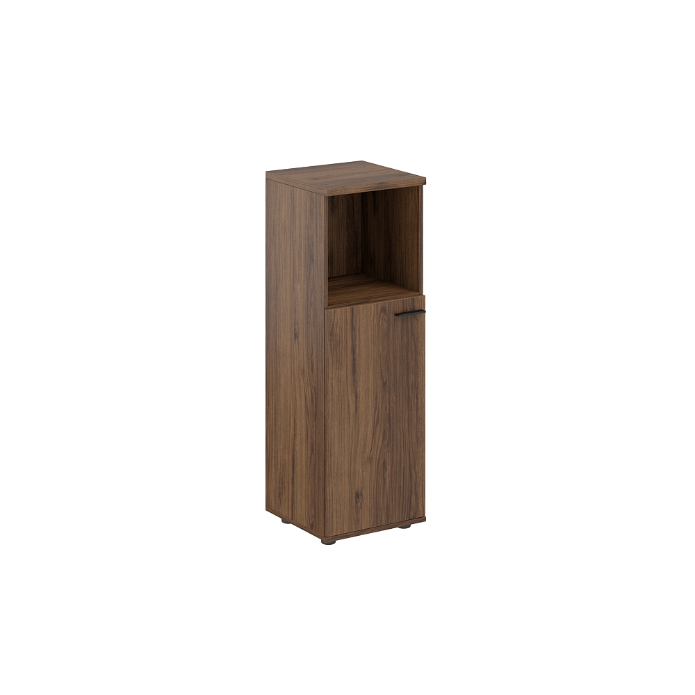 Шкаф средний с нишей 400х400х1200, 1 дв., з.ст HDF, левый SG.844.DM.DM.L