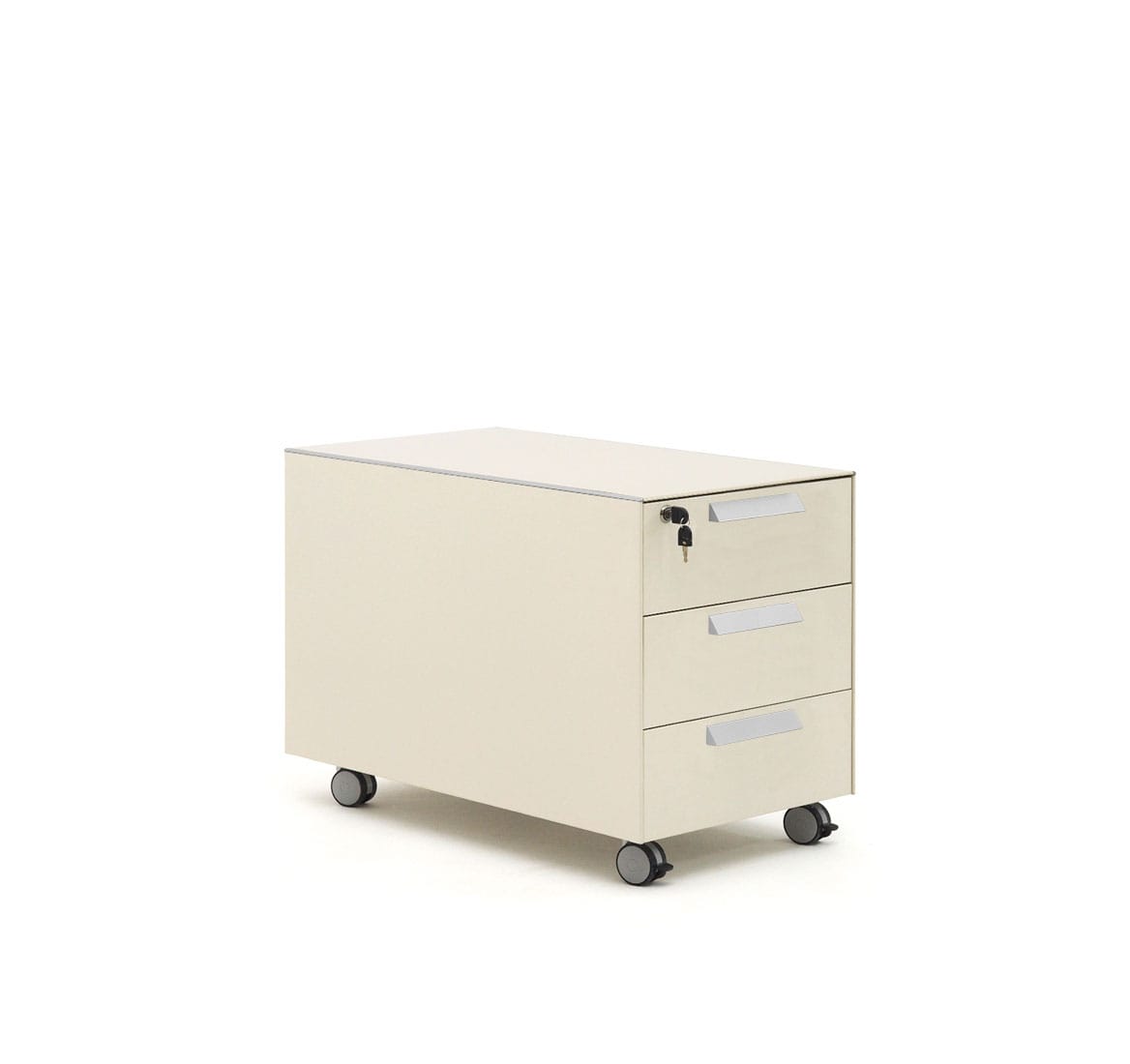 EASY SLIM Тумба мобильная 80см КРЕМ