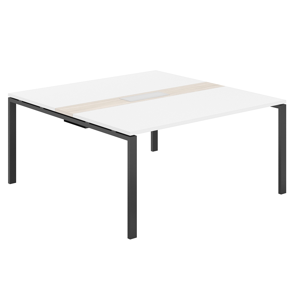 Стол переговорный комбинированный 1600х1638х750 МК60х30 SG.283.WH.63.AN.OL