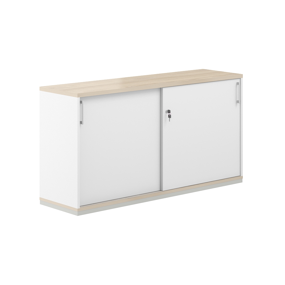 Шкаф-купе 2 ур. 1438х400х750 AG.242.WH.AR.WH