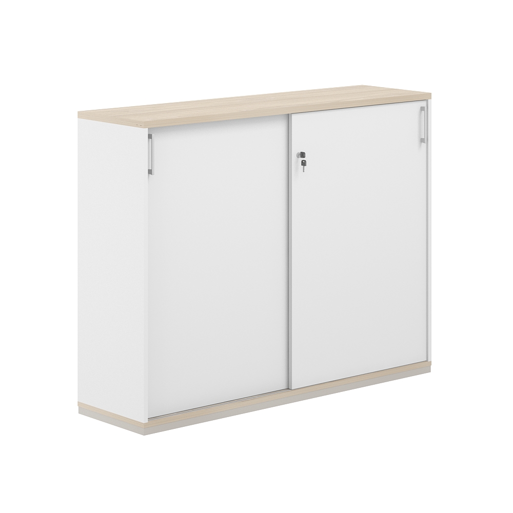 Шкаф-купе 3 ур. 1438х400х1111 AG.245.WH.AR.WH