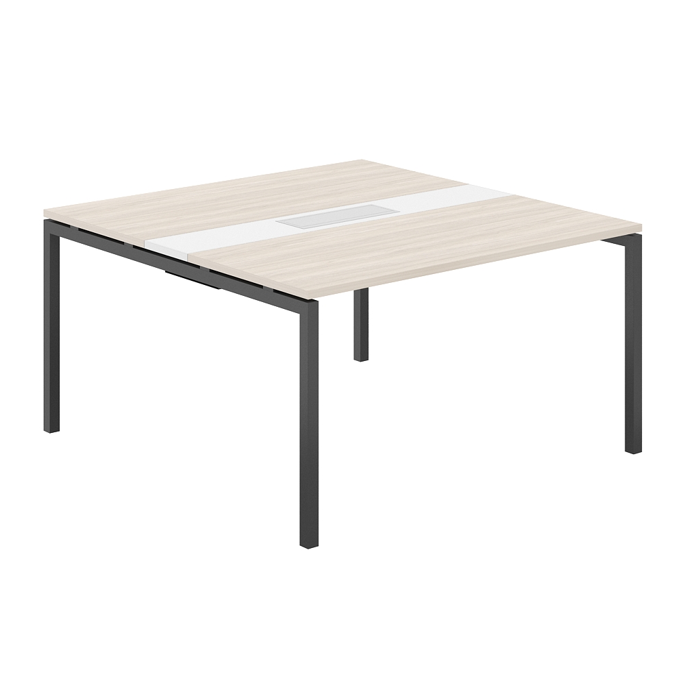 Стол переговорный комбинированный 1400х1438х750 МК40х40 SG.282.OL.44.AN.WH