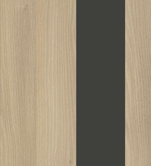 Акация Лорка/Металл Черный/Заглушка Пластик Черный