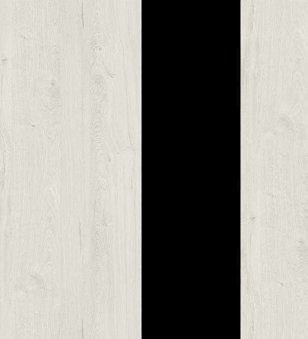 Дуб Наварра/Металл Белый